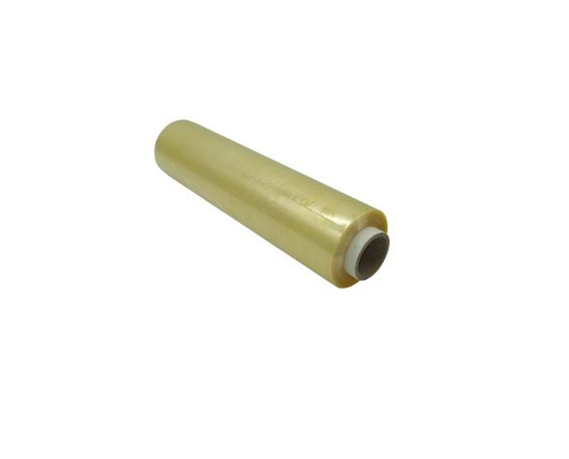 PVC ipari csomagoló fólia 300 mm x 300 m, 9 micron, vágóéllel, dobozos