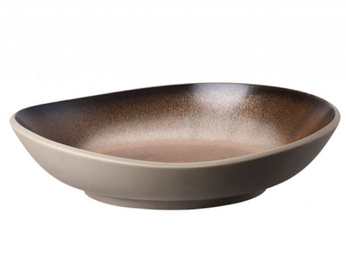 Rosenthal Junto Bronze porcelán mélytányér 22 cm Fő kép