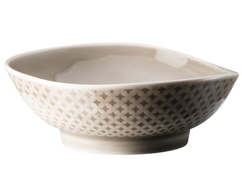 Rosenthal Junto Pearl Grey porcelán tál 15 cm