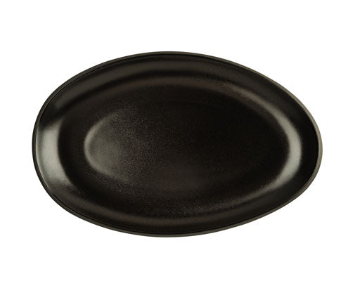 Rosenthal Junto Slate Grey porcelán ovál tál 25 cm