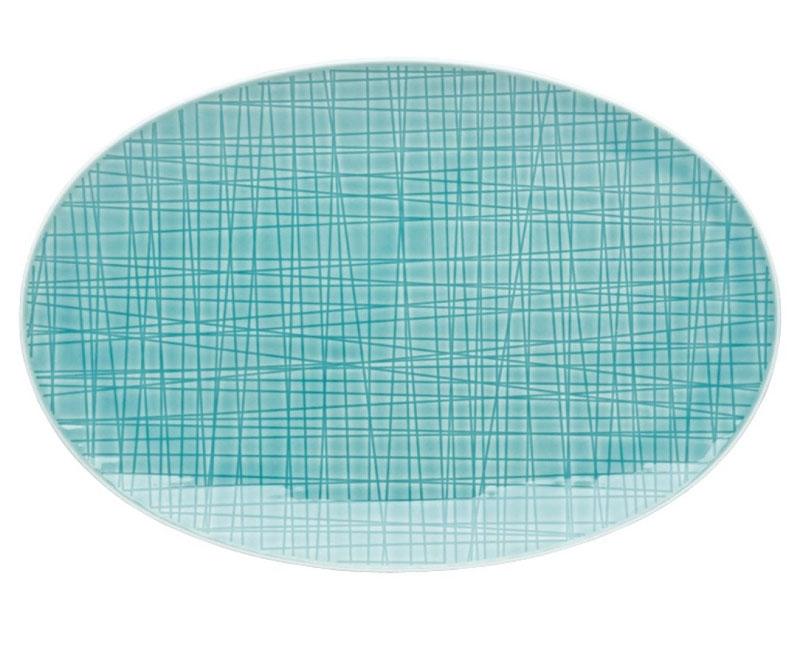 Rosenthal Mesh porcelán ováltál kék színben - 25 x 17 cm Fő kép