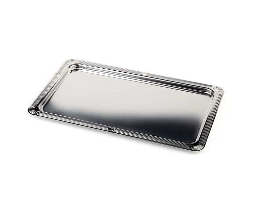 Rozsdamentes acél tálca GN 1/1 sima peremmel 530 x 325 mm Fő kép