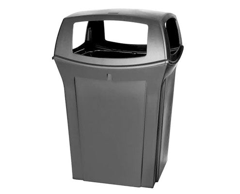 Rubbermaid Ranger kültéri szemetes 170,3 l fekete Fő kép