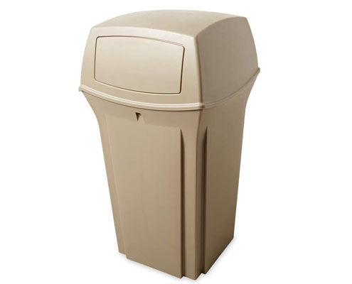 Rubbermaid Ranger kültéri szemetes zárt 132,5 l bézs Fő kép