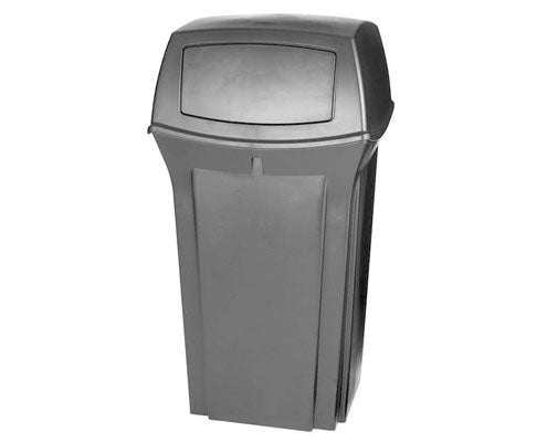 Rubbermaid Ranger kültéri szemetes zárt 132,5 l fekete Fő kép
