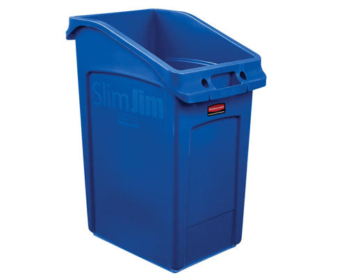 Rubbermaid Slim Jim asztal alá helyezhető kuka kék 87 l Fő kép