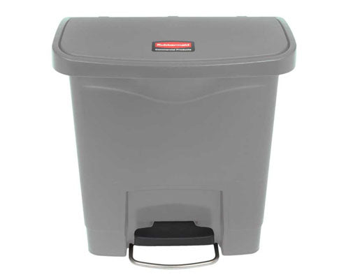 Rubbermaid Step On keskeny pedálos szemetes kuka 15 l szürke Fő kép