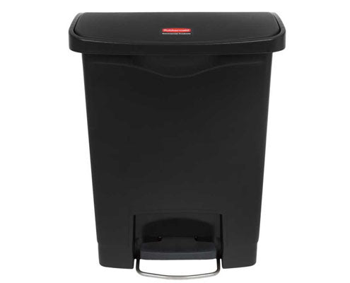 Rubbermaid Step On keskeny pedálos szemetes kuka 30 l fekete Fő kép