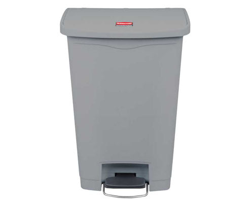 Rubbermaid Step On keskeny pedálos szemetes kuka 50 l szürke