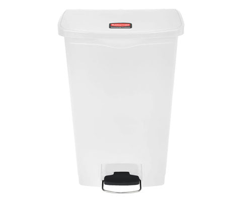 Rubbermaid Step On keskeny pedálos szemetes kuka 68 l fehér Fő kép