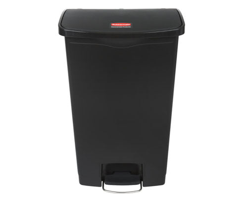 Rubbermaid Step On keskeny pedálos szemetes kuka 68 l fekete