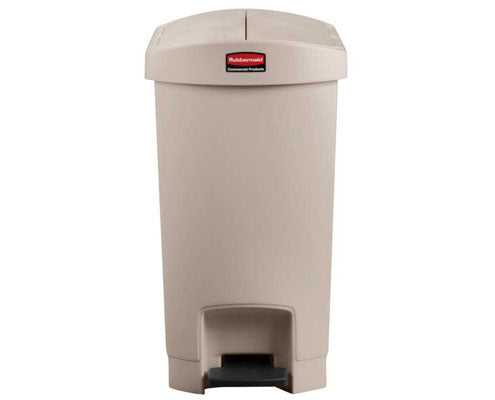 Rubbermaid Step On pedálos szemetes kuka két irányba nyíló tetővel 30 l bézs Fő kép
