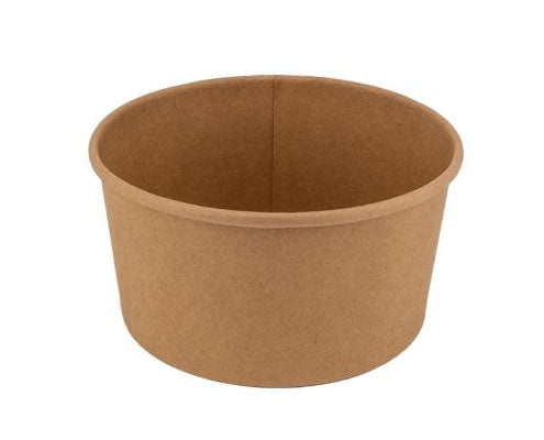 Salátás barna kraft papírtégely 1300 ml (184 mm) Fő kép