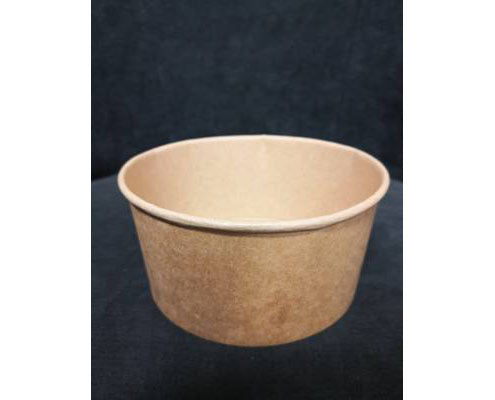 Salátás tál 145 mm kraft papír barna 750 ml Fő kép