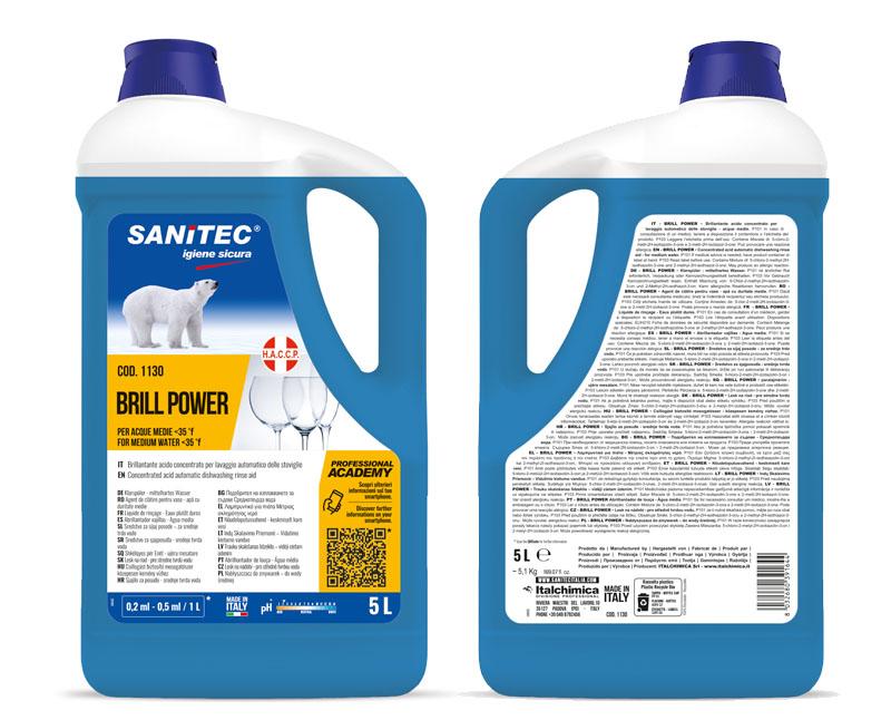 SANITEC BRILL POWER Gépi öblítő 5 kg Fő kép