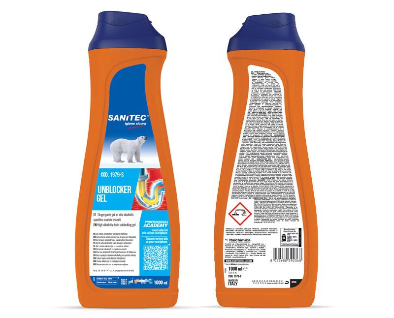 SANITEC DISGORGANTE GEL Lefolyótisztító 1000 ml Fő kép