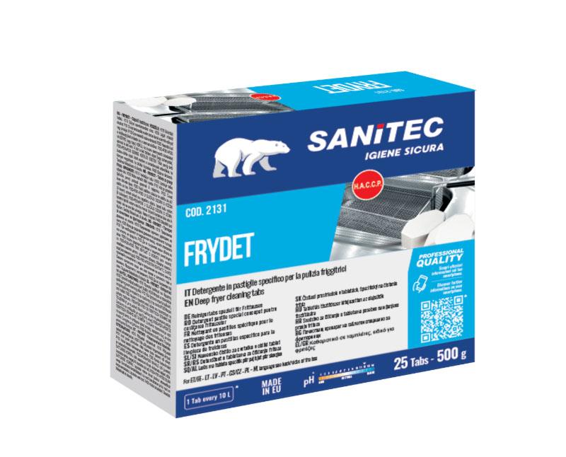 SANITEC FRYDET 25 TABLET olajsütő tisztító tabletta 500g
