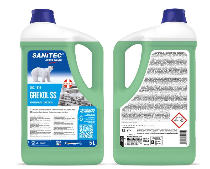 SANITEC GREKOL SS univerzális zsíroldó 5 kg Fő kép