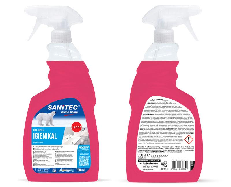 Sanitec Igienikal illatosított fürdőszobai vízkőoldó 750 ml Fő kép