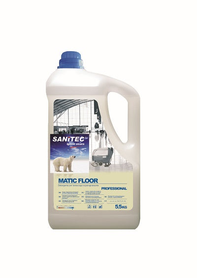 SANITEC MATIC FLOOR szuperzsírtalanító padlótisztító gépekhez 5,5kg