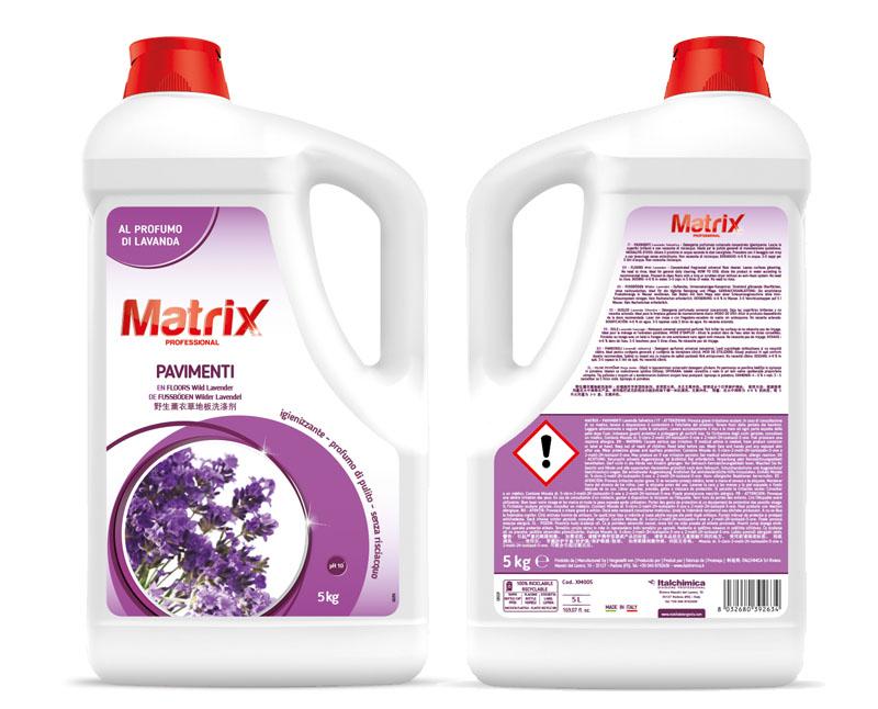 SANITEC MATRIX PAVIMENTI padlótisztító vadlevendula 5 kg Fő kép