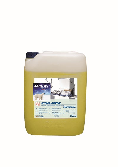 SANITEC STOVIL ACTIVE gépi mosogatószer lágy vízhez 18 kg Fő kép
