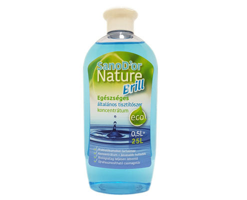 SanoD’or Nature Brill- Környezetbarát általános tisztítószer koncentrátum 0,5 liter Fő kép