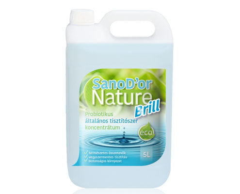 SanoD’or Nature Brill Környezetbarát általános tisztítószer koncentrátum 5 liter