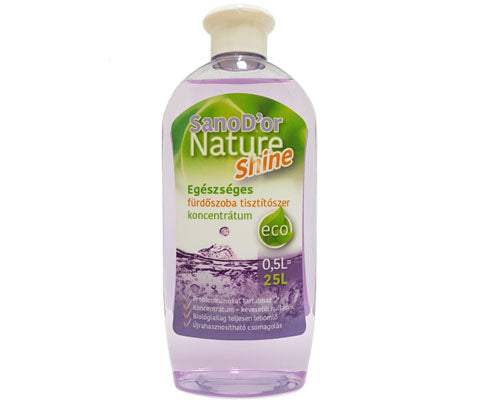 SanoD’or Nature Shine- Környezetbarát fürdőszoba tisztítószer koncentrátum 0,5 liter