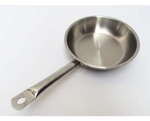 Serpenyő átm. 24 cm, mag. 5 cm, űrt. 2 l, rozsdamentes acél, indukciós, matt Fő kép