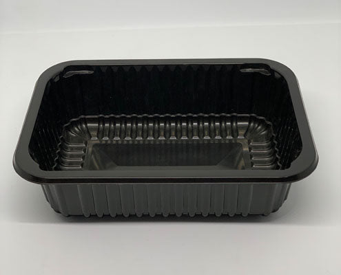 Síkperemes fóliázható fekete elviteles doboz 187 x 137 x 63 mm Fő kép