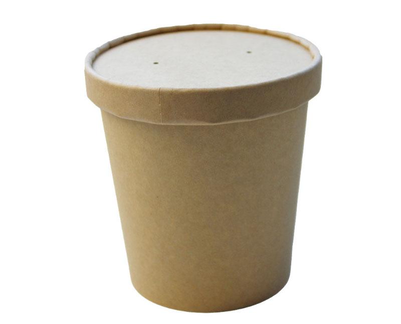 Soup To Go "KING" kraft tető 115 mm
