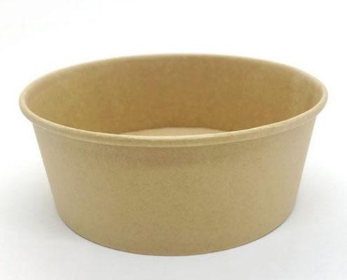 Soup To Go salátás barna kraft papírdoboz 1300 ml Fő kép