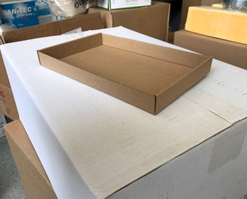 Streetfood barna papírtálca 17,5 x 28 x 3 cm Fő kép