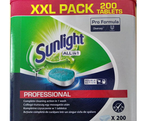 Sunlight All in 1 gépi mosogatótabletta Fő kép