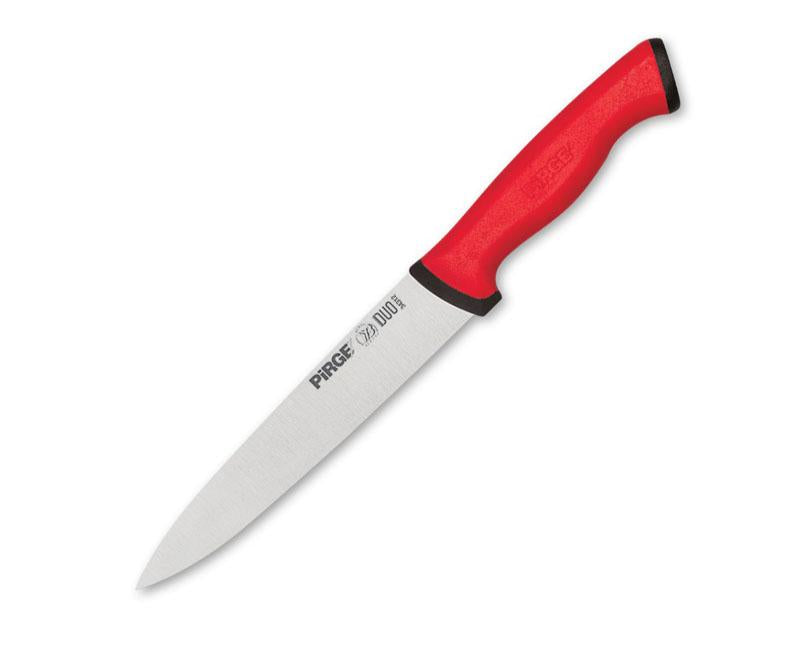 Szeletelőkés DUO 25 cm, piros nyéllel
