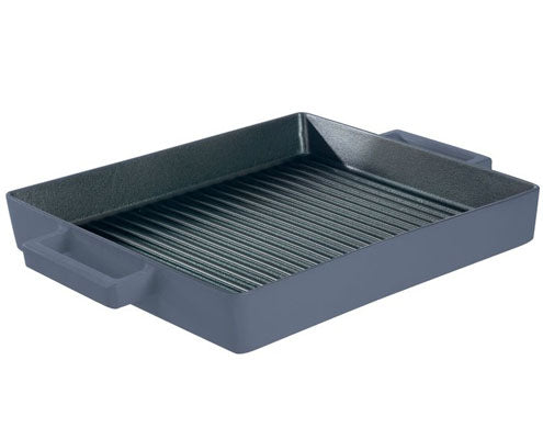 Terra Cotto öntöttvas grill lap, 26 x 26 cm, indukciós, padlizsán Fő kép