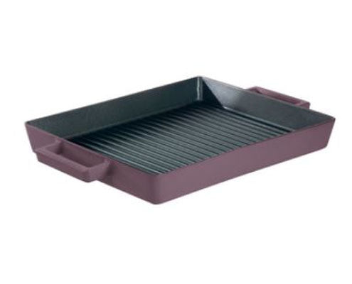 Terra Cotto öntöttvas grill lap, 32 x 26 cm, indukciós, lila Fő kép