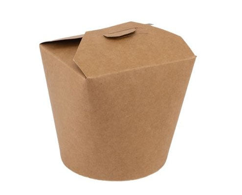 Tésztás papírdoboz 750 ml barna kraft Fő kép
