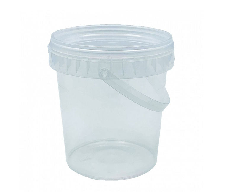 Tető PP víztiszta füles vödörhöz 1080 ml