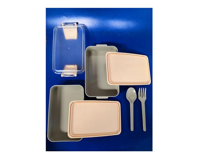 Titiz FELY LUNCH BOX ebéd doboz, 2 részes 400 + 500 ml, villa + kanállal Másodlagos kép