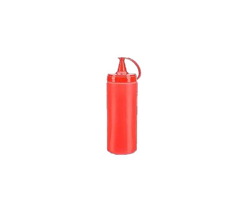 Titiz műanyag szószos flakon 400 ml piros Fő kép