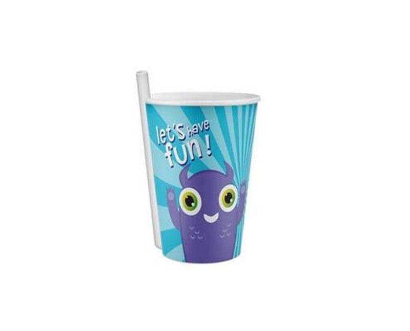Titiz Yummi repohár szívószállal 400 ml