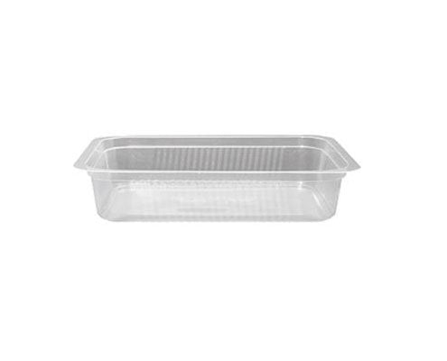 Top tál - fóliázható - 650 ml PP víztiszta 190 x 137 x 38 mm (Ilip)