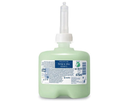 Tork Mini Luxus pipere folyékony szappan zöld 475 ml Fő kép