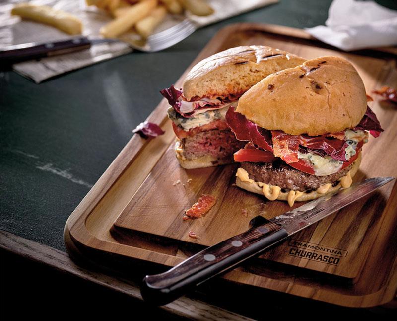 Tramontina Gaucho steak késkészlet barna 2 db-os