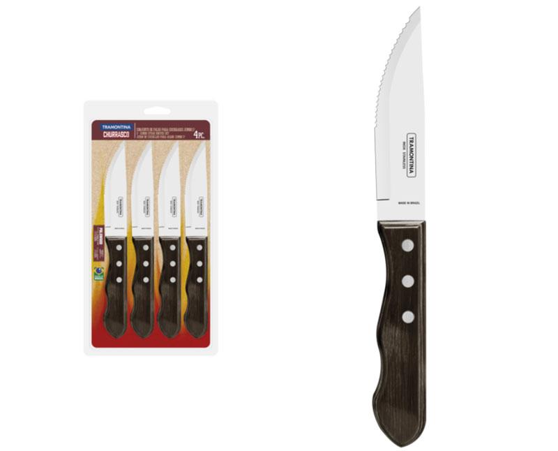 Tramontina Jumbo steak késkészlet barna 4 db-os Fő kép