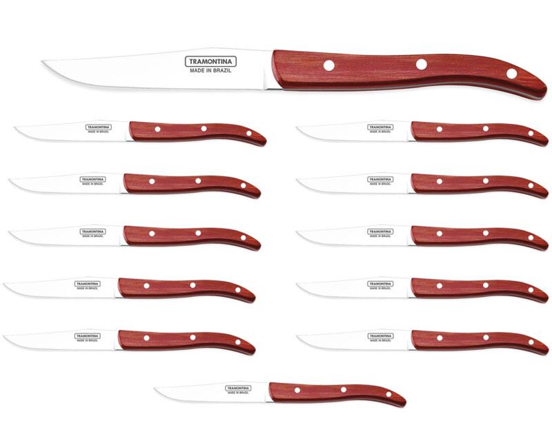 Tramontina steak késkészlet French Style sima penge 4" 12 db-os Fő kép