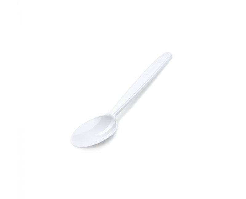 Újrahasználható műanyag kávéskanál 130 mm Fő kép