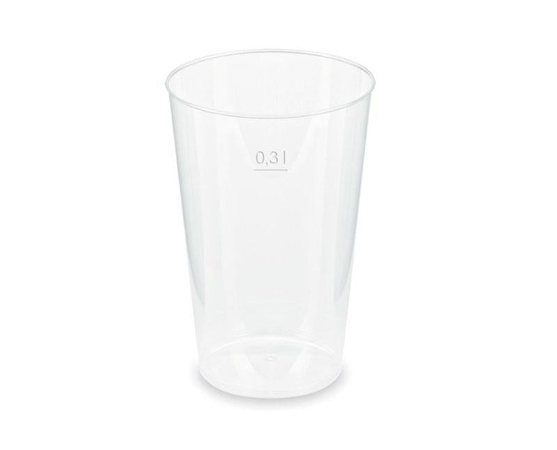 Újrahasználható műanyag pohár 300 ml
